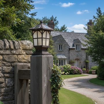 pacifica outdoor solar gate light main lifestyle