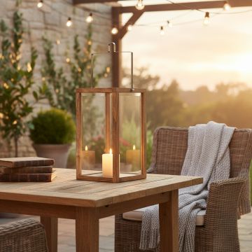 ingrid wood lantern main lifestyle