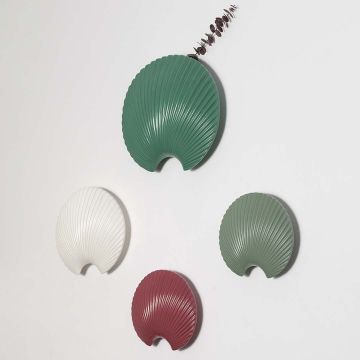 Cebu Hanging Wall Vase Light Green Grouped