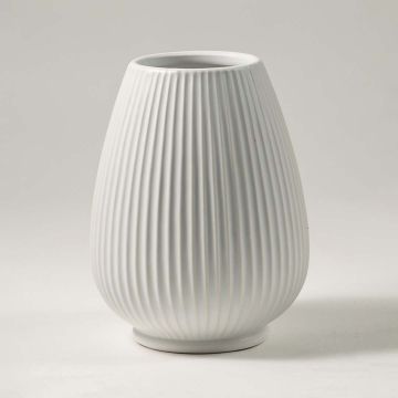 Rigel Ceramic Vase Small White White Background