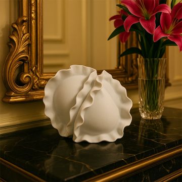 Embrace White Ceramic Decorative Item Main Lifestyle