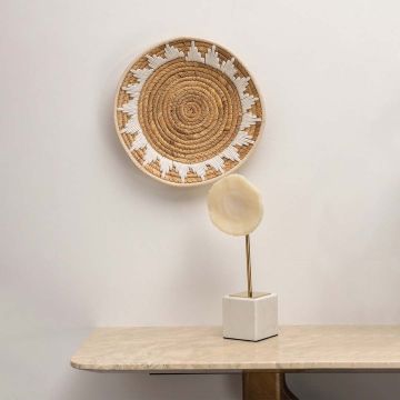 Flora Bloom Handwoven Wall Baskets Lifestyle