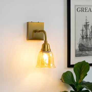 relic antique elbow wall light glass shade main lifestyle