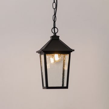 Masar Outdoor Hanging Lamp light on white background