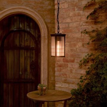 isabella hanging light black main lifestyle