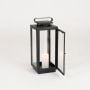 kuba metal lantern black white background 1