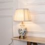 raymon decorative study table lamp light on white background