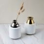 Elora Vase Gold Desk Planter Grouped