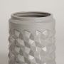 Cascade Vase Grey Closeup