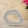 Loop White Ceramic Decorative Item Lifestyle