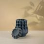 Sabon Ceramic Decorative Object Blue White Background