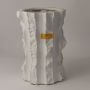 Ceramic Table Vase WhiteSide Angle