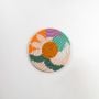 Chromatic Weave Wall Basket Medium Lifestyle