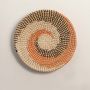Sea Wave Style Handwoven Wall Basket Lifestyle