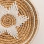 Florish Wall Hanging Basket White Beige Lifestyle